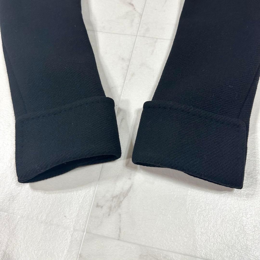 【美品】MaxMara ロングコート ウールチェスターコート アンゴラ混 M相当