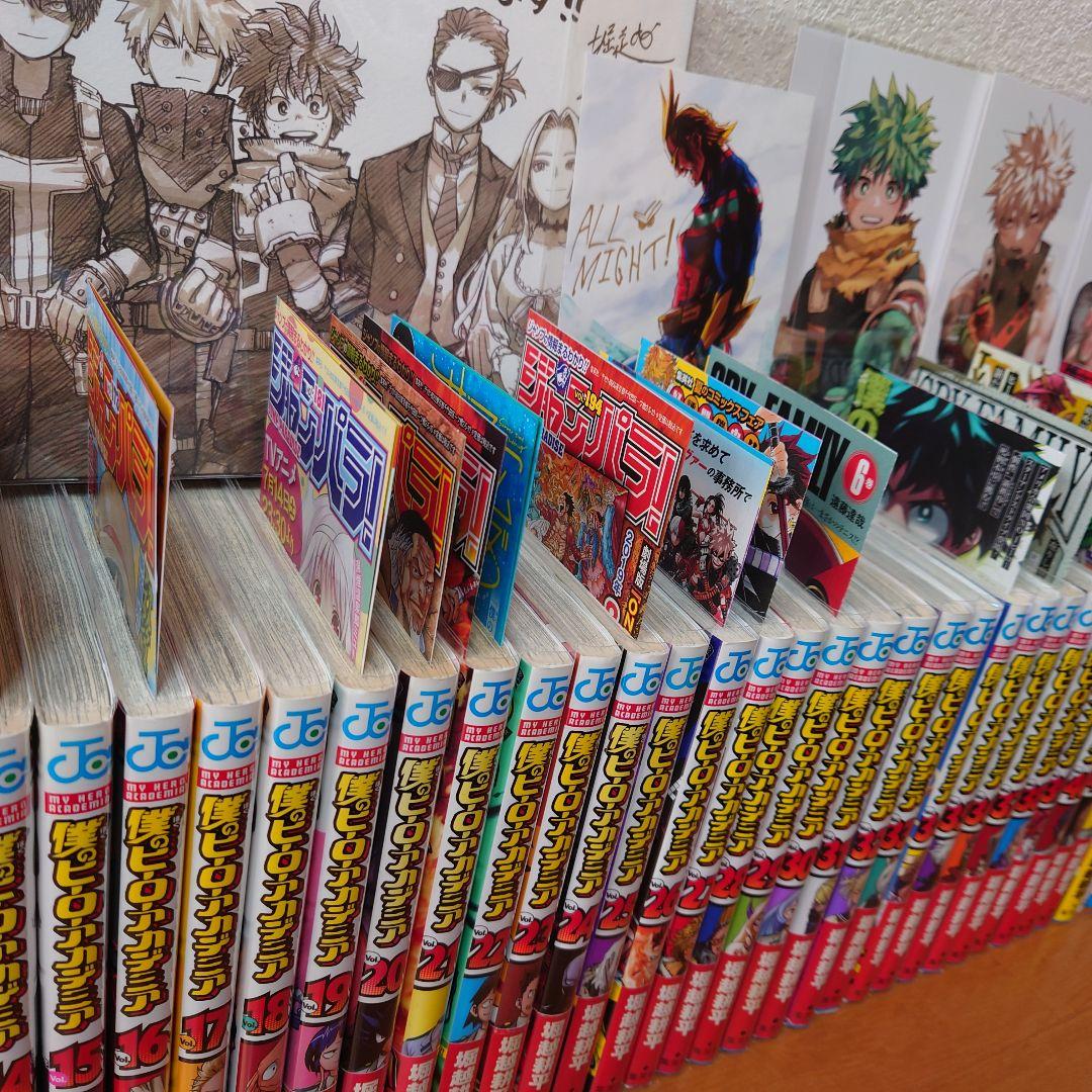 【初版】僕のヒーローアカデミア 全42巻＋関連書籍【全59冊各種限定特典付き】