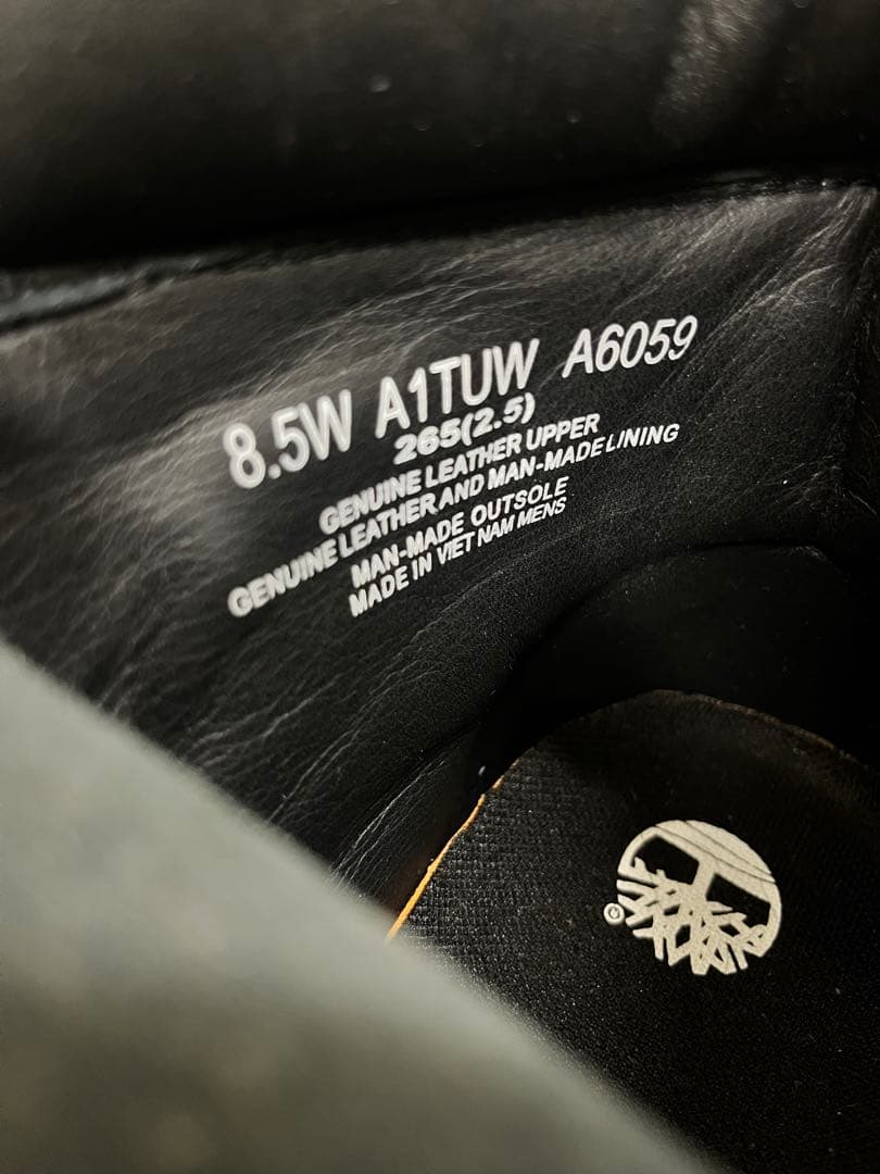 Timberland ハーフブーツ　黒