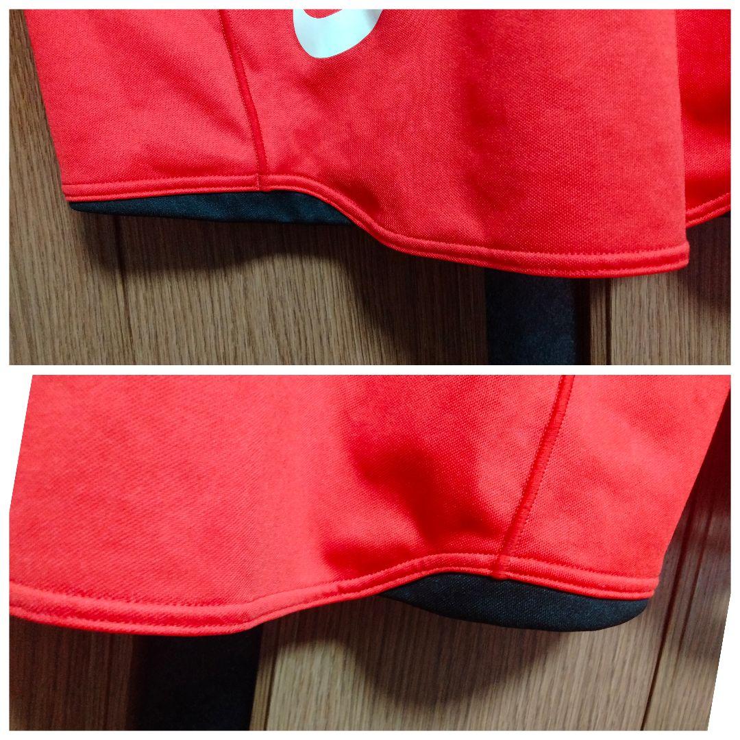 ワコール 京都サンガ 久保裕也サイン入り長袖トレーニングトップ レッド　Lサイズ