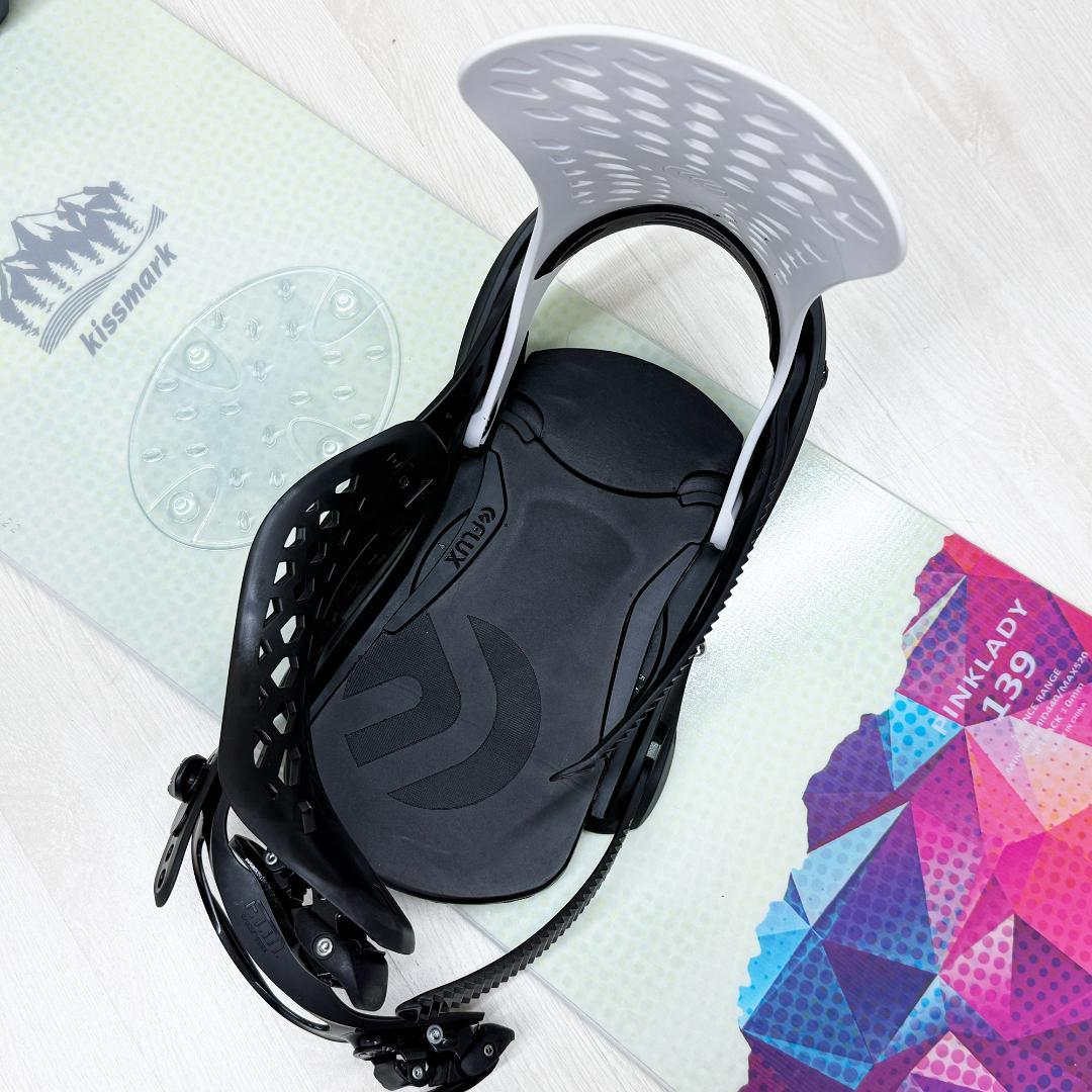 スノーボード PINKLADY 139cm ビンディング flux PR セット