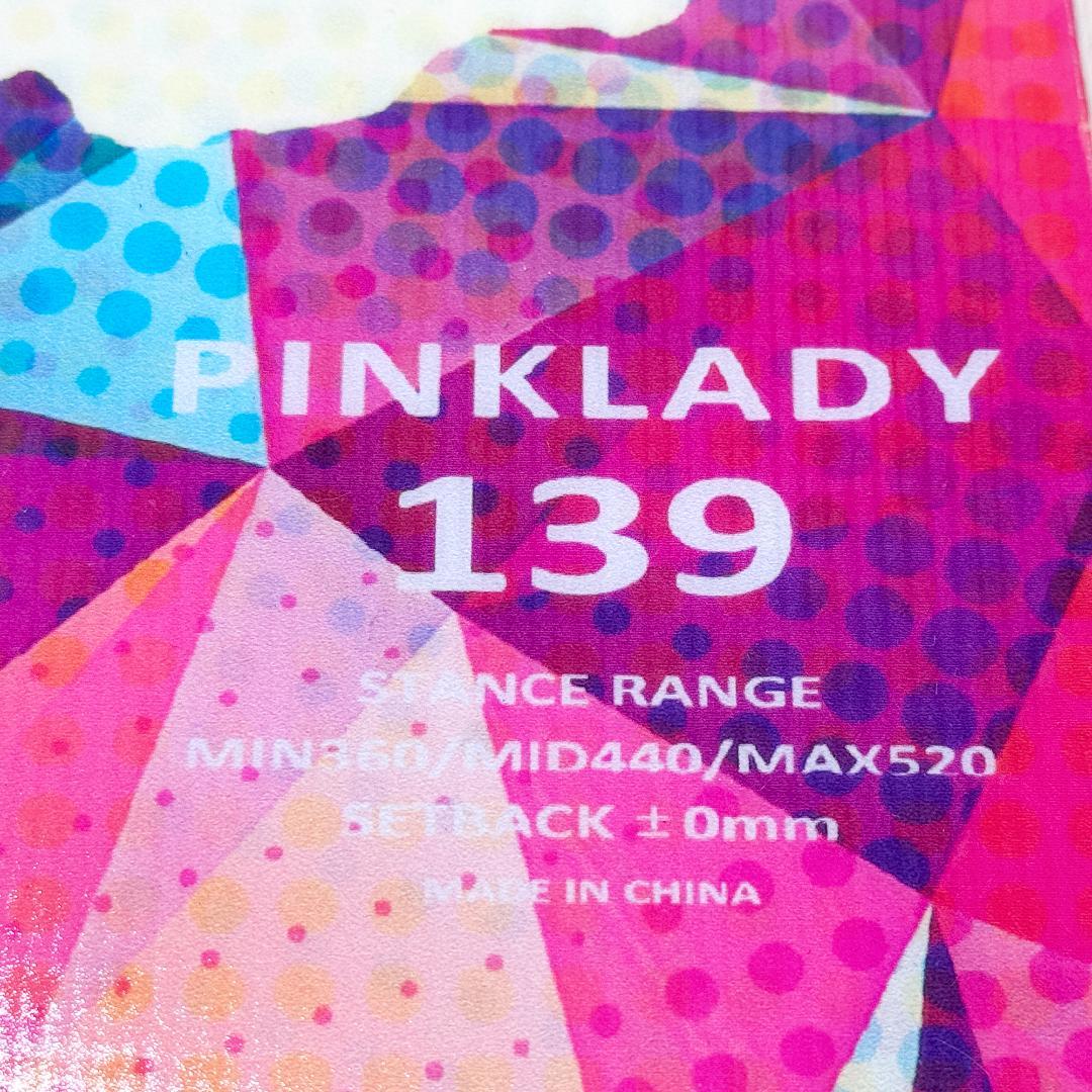 スノーボード PINKLADY 139cm ビンディング flux PR セット