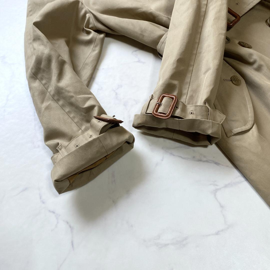 美品✨バーバリーズ 着丈105 トレンチコート ノバチェック 9AB2 ベージュ