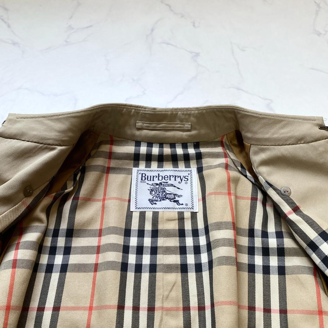 美品✨バーバリーズ 着丈105 トレンチコート ノバチェック 9AB2 ベージュ