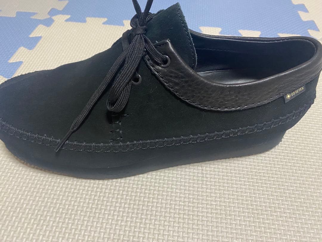 CLARKS ウィーバー ブラック モカシン26.5cm GORE-TEX