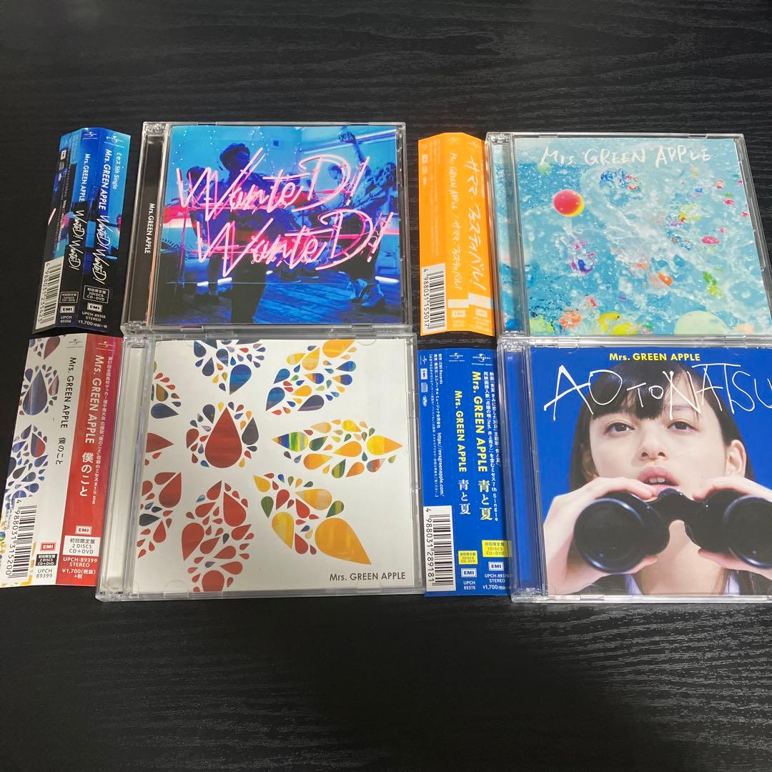 Mrs. GREEN APPLE まとめ売り　初回限定盤　CD+DVD ミセス