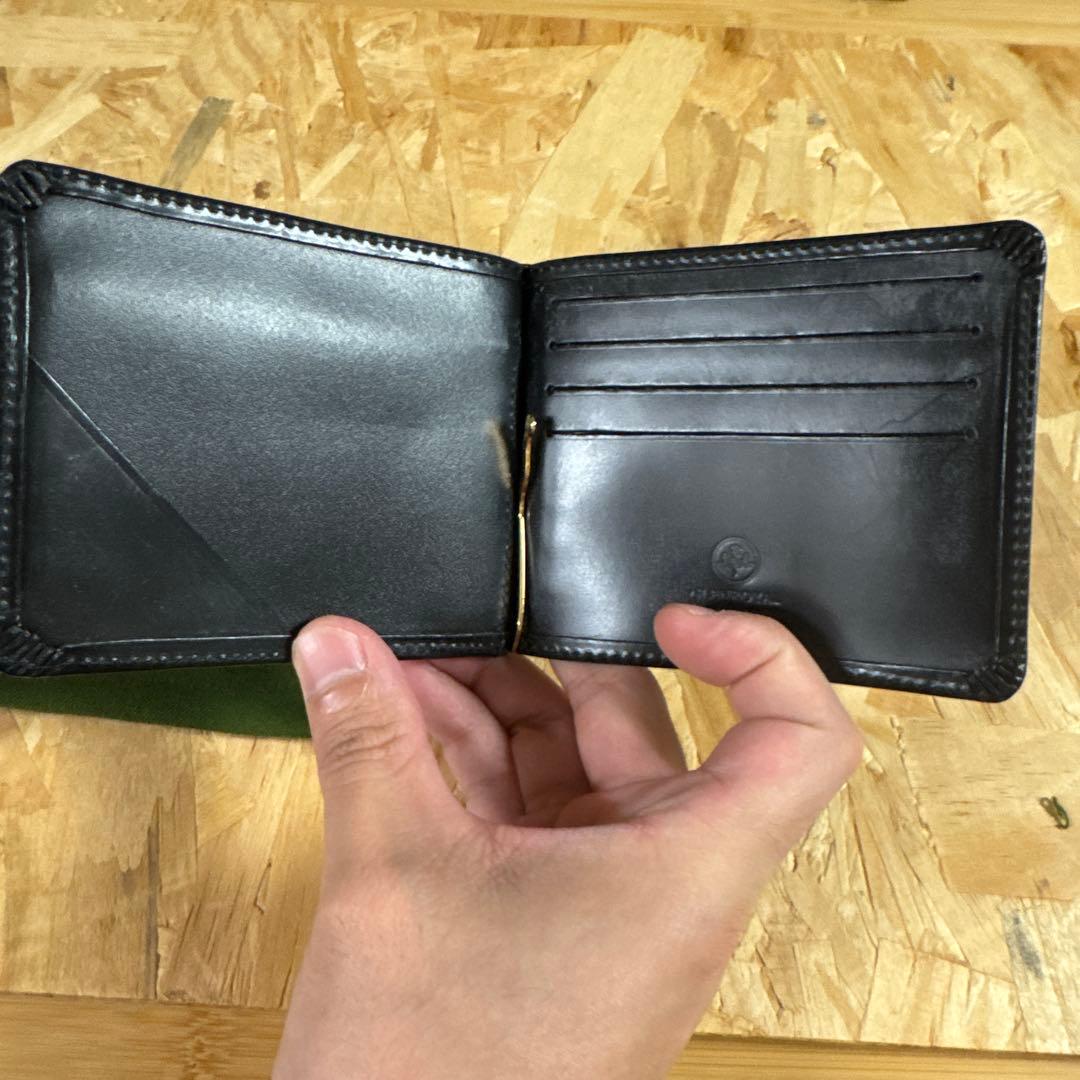 GLEN ブラック マネークリップ