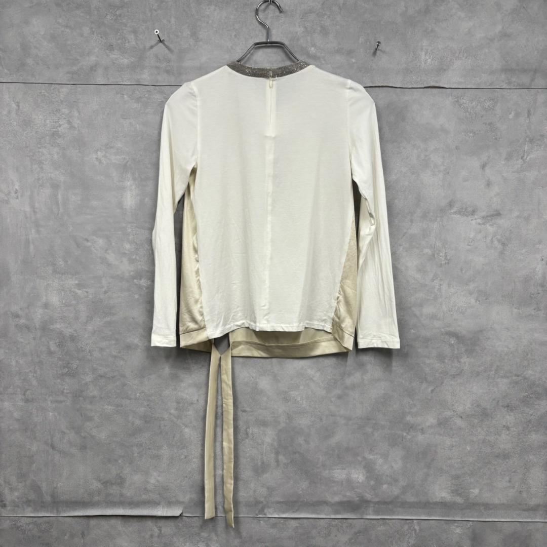 FABIANA FILIPPI ラインストーン 装飾 ブラウス N1026