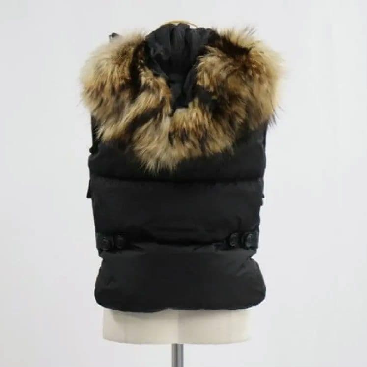 DSQUARED2 高級ファー&リアルダウン ベスト 42 希少 d22