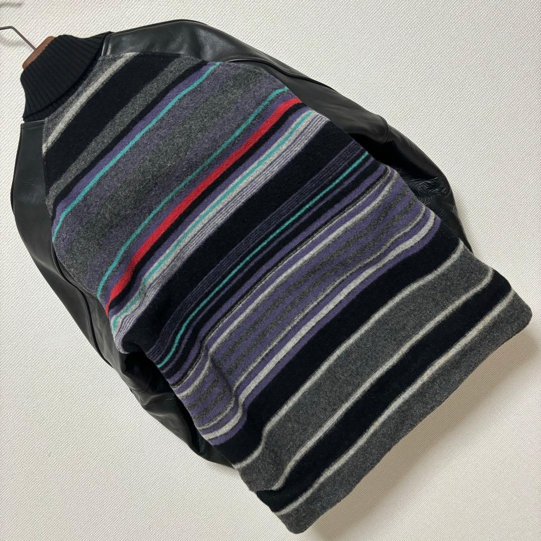 Indian Motorcycle■レザーアーム ファラオジャケットネイティブ柄