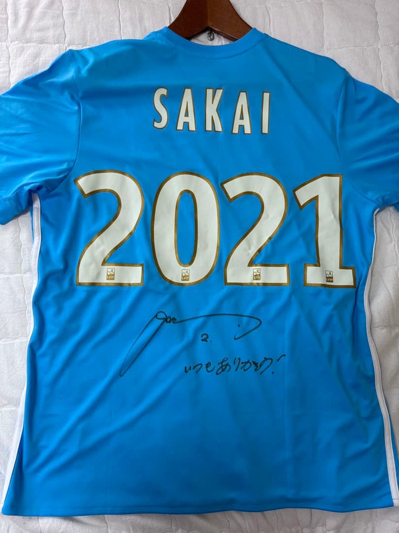 【最終値下げ】酒井宏樹　サイン入り　契約延長記念ユニホーム