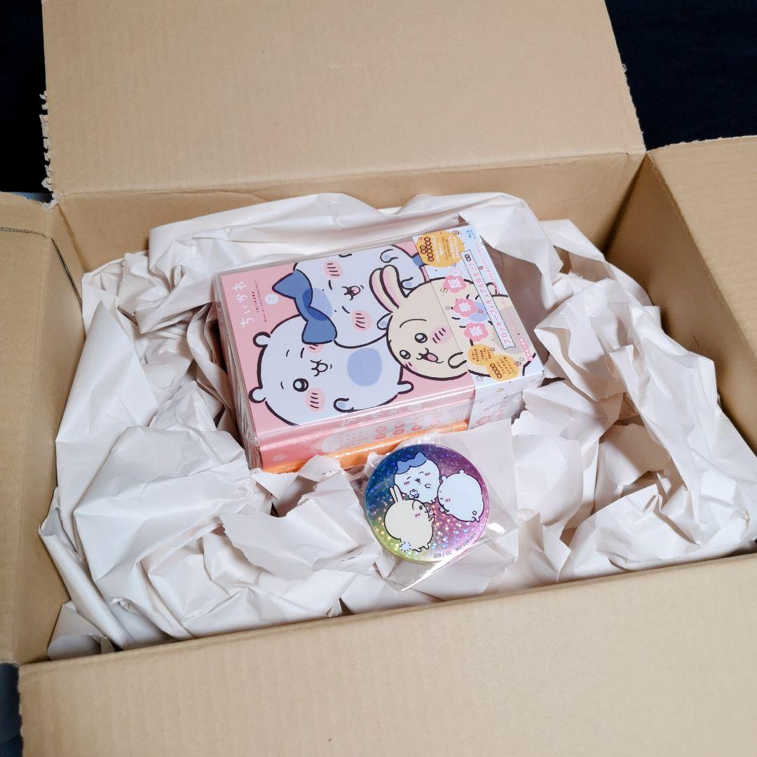 ちいかわ DVD 豪華版 新品未開封 なんとかバニア 缶バッジ