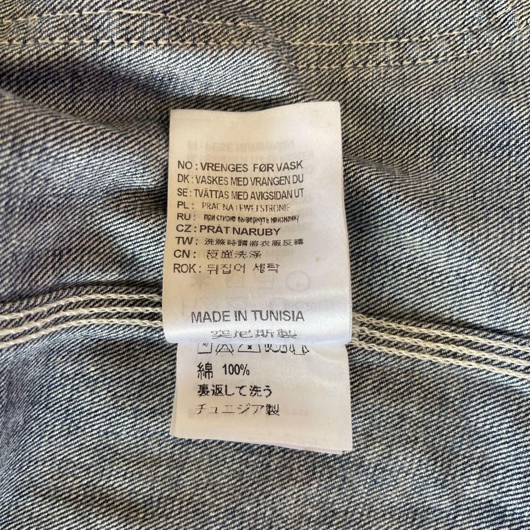 ★carhartt ミシガンコート　カバーオール デニム　L★ チョアコート