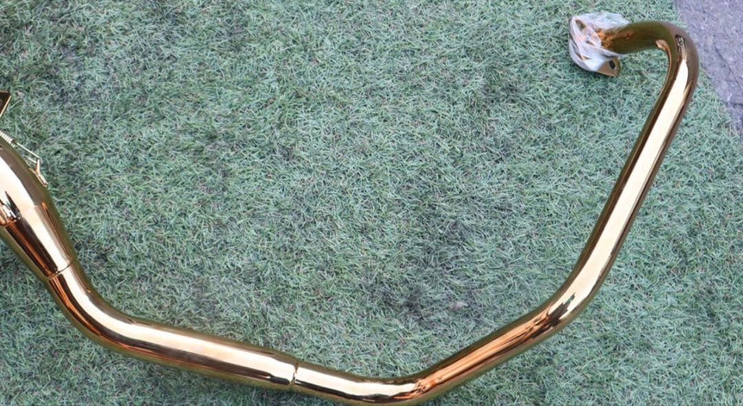 エイプ50 ルーザー管金メッキ