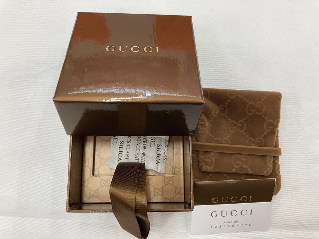 GUCCI バタフライ ハート 蝶 ネックレス シルバー925 付属品有