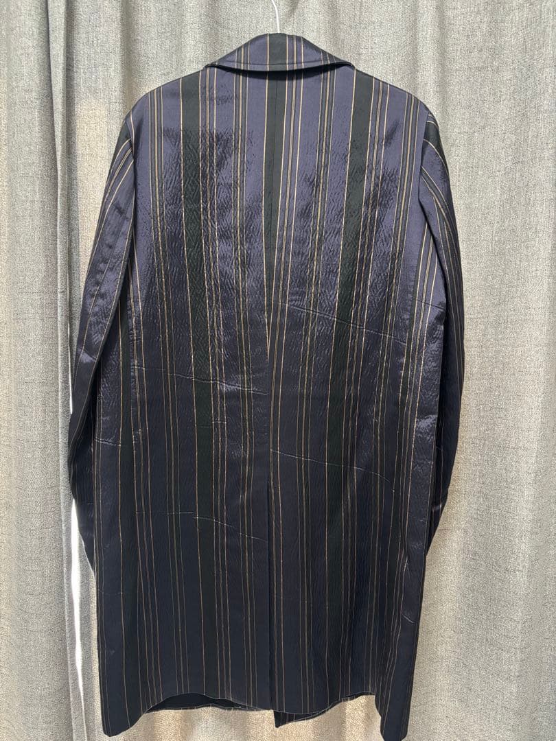 【DRIES VAN NOTEN】Stripe Chester Coat