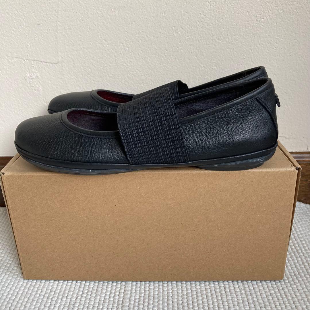 CAMPER Right Nina フラットシューズ　ブラック 38