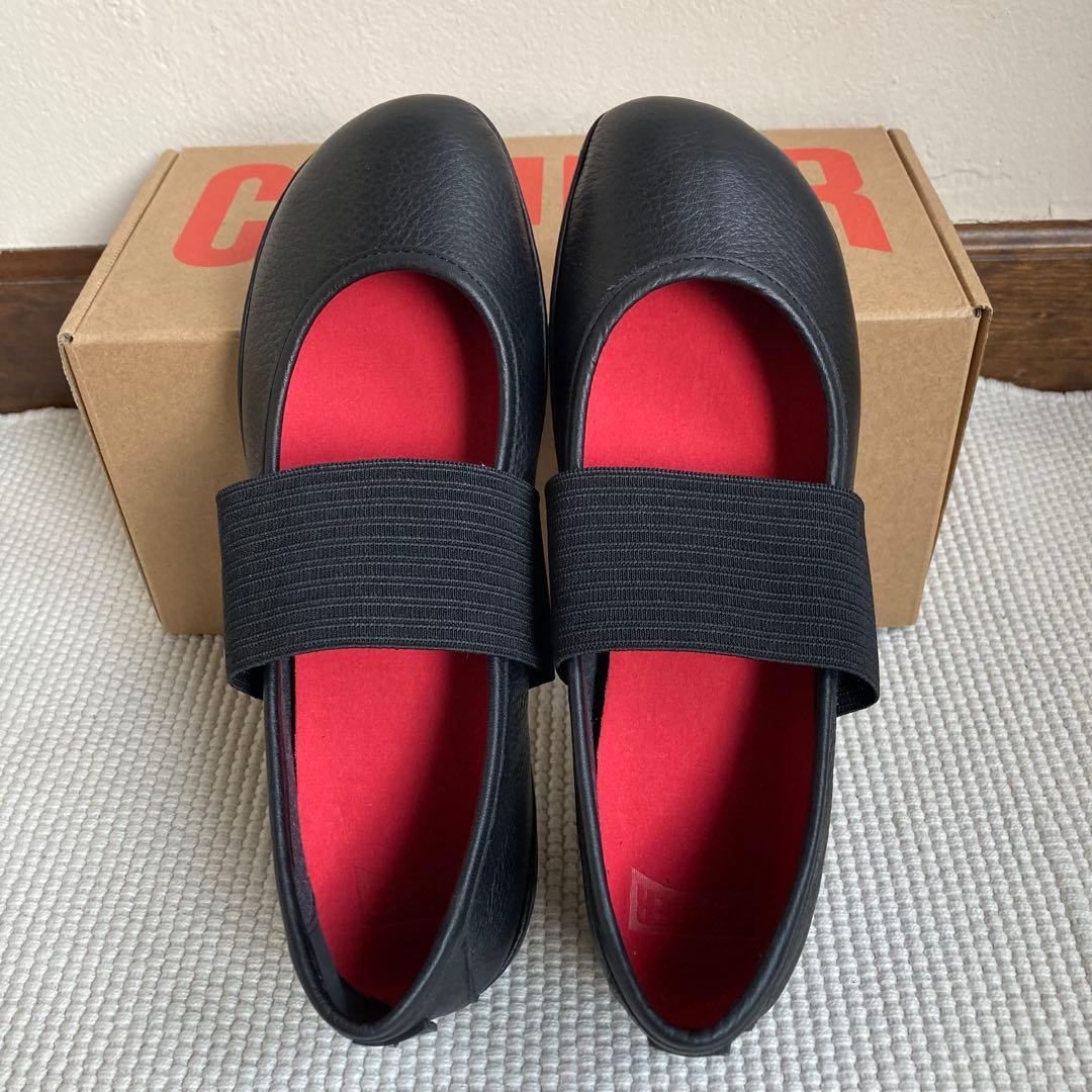 CAMPER Right Nina フラットシューズ　ブラック 38