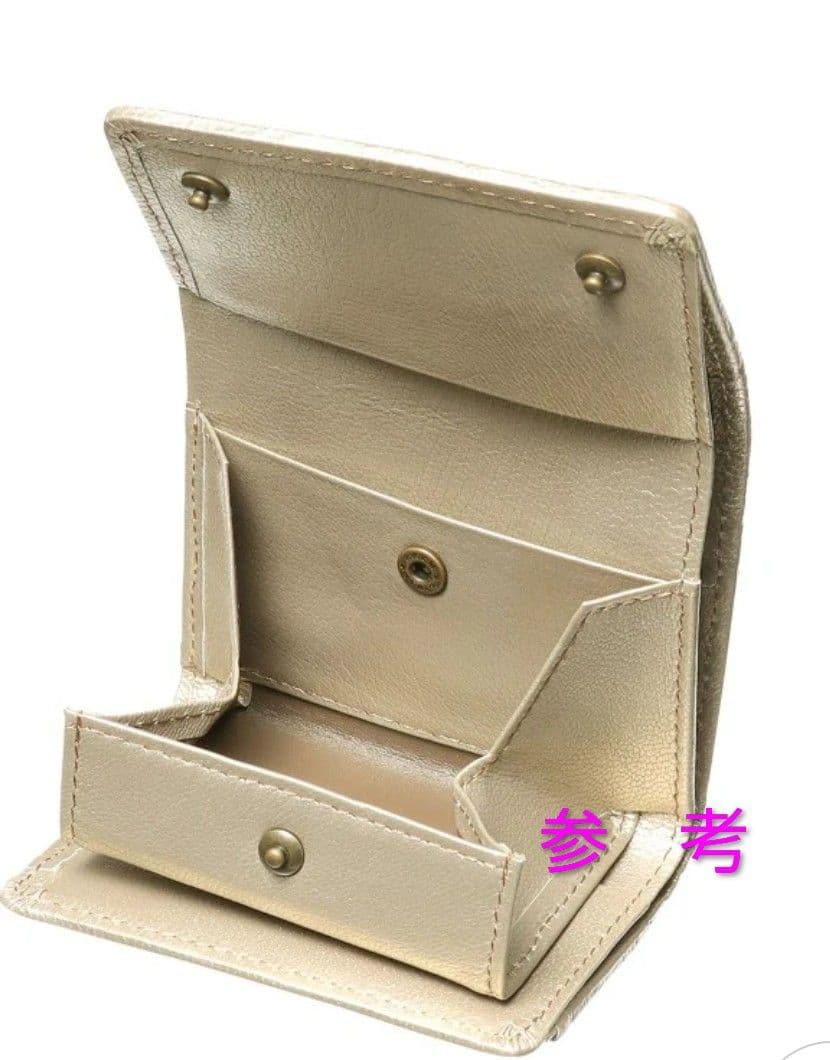 【新品•未使用】三つ折財布ジラソーレHIROKO HAYASHIブラック 開運