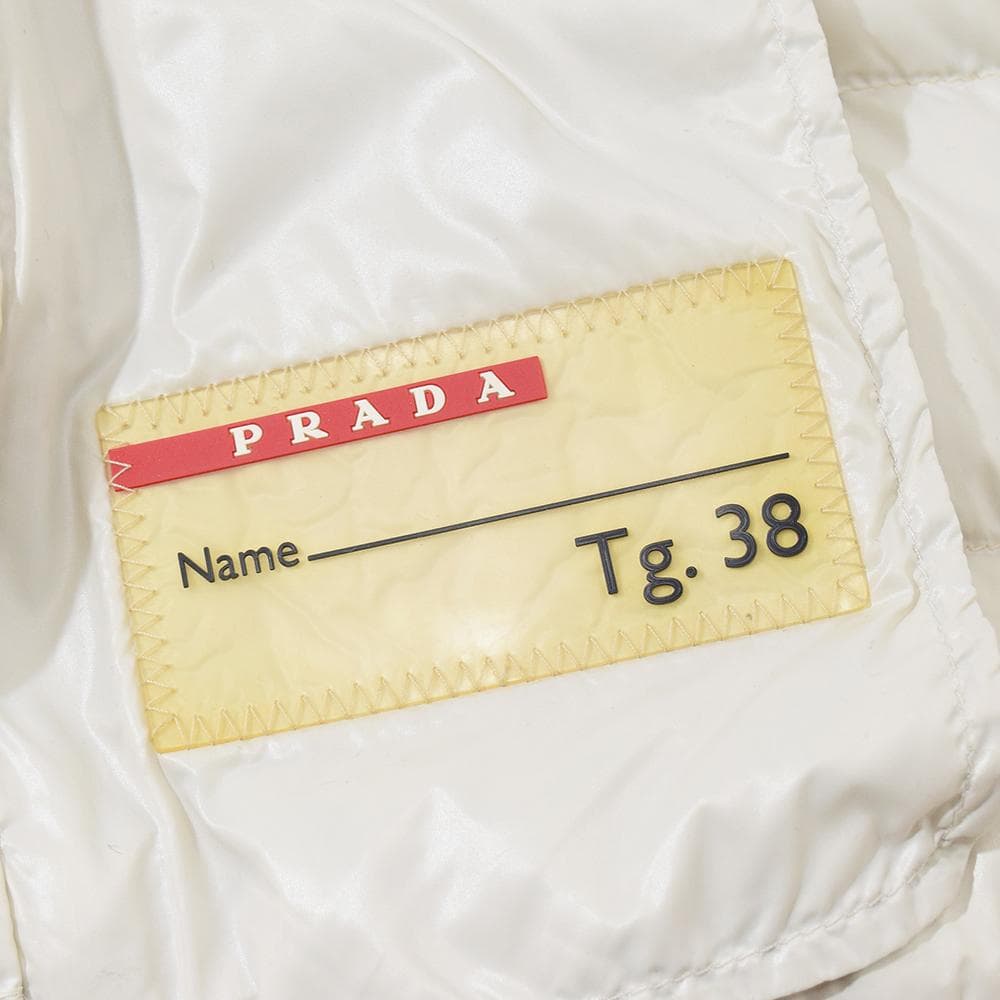 00s archive PRADA プラダスポーツ ベルト付 ダウンベスト 38