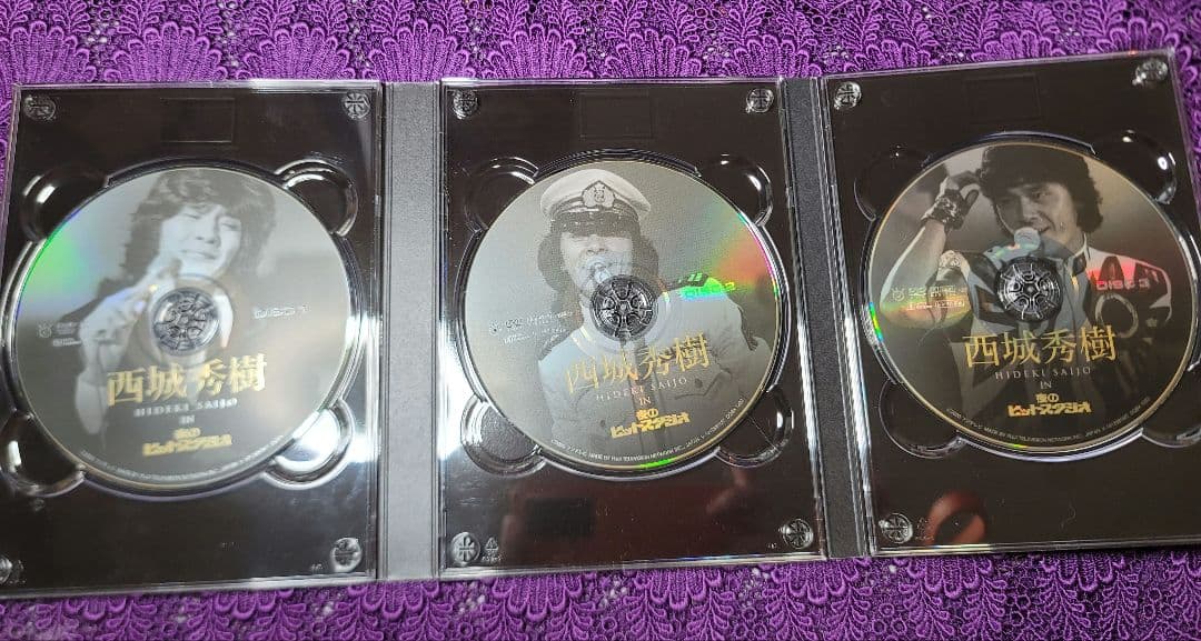 西城秀樹in夜のヒットスタジオ　DVDBOX６枚組