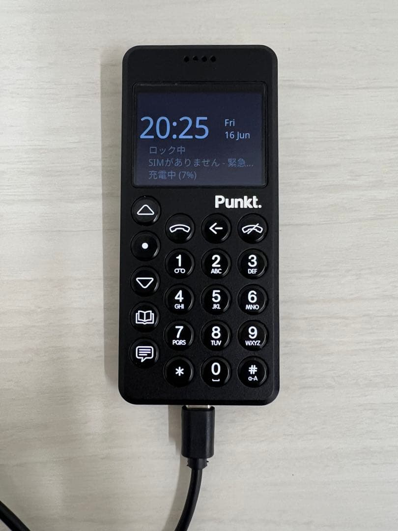 美品　Punkt. MP02 ブラック 箱と説明書無し