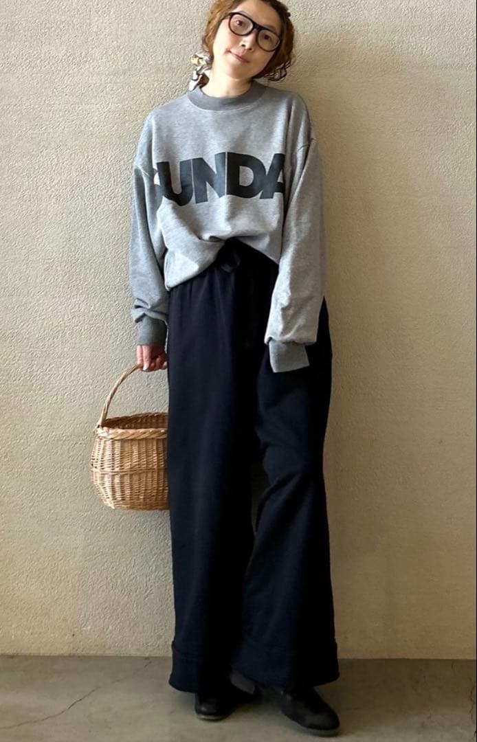 journal standard luxe SUNDAY プリントスウェット