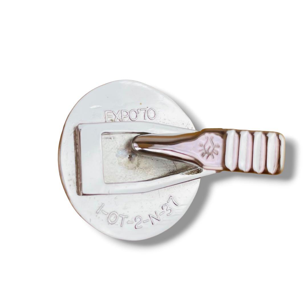 希少 岡本太郎 EXPO 70 太陽の塔 ネクタイピン 刻印あり ヴィンテージ