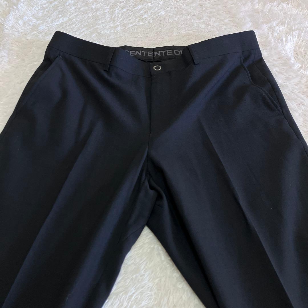 未使用級 デサント ウォッシャブル スーツ 3ピース 高機能繊維 ブラック XL