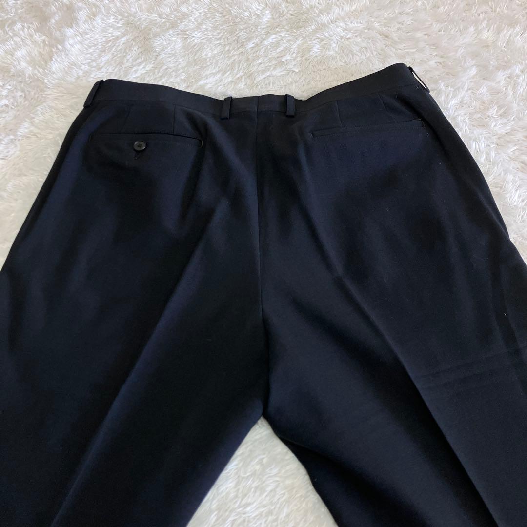 未使用級 デサント ウォッシャブル スーツ 3ピース 高機能繊維 ブラック XL