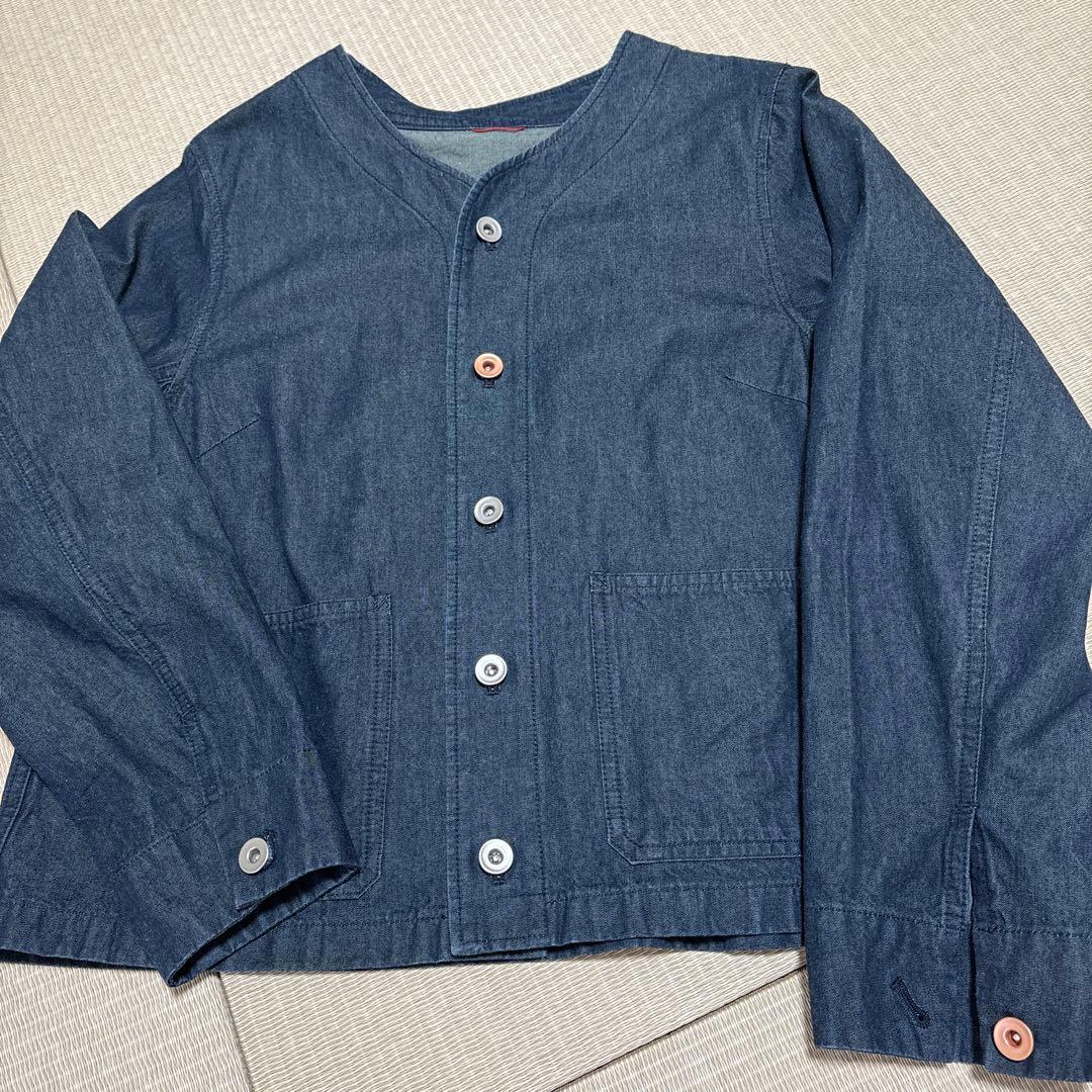 パラスパレスデニムジャケット メタルボタン付き