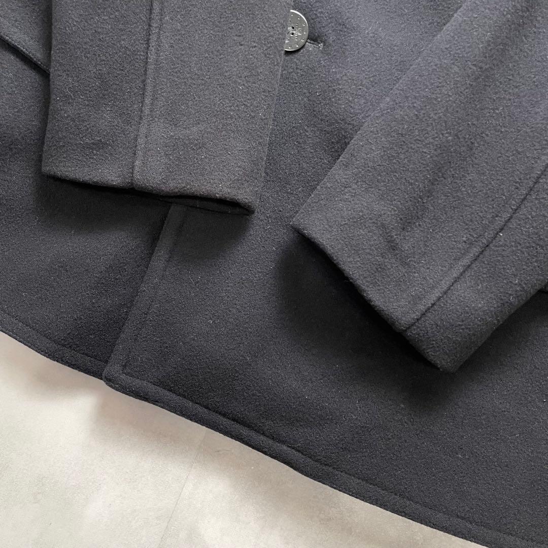 美品✨ポロラルフローレン ダブルピーコート 濃紺 ウール イカリ釦 Lサイズ
