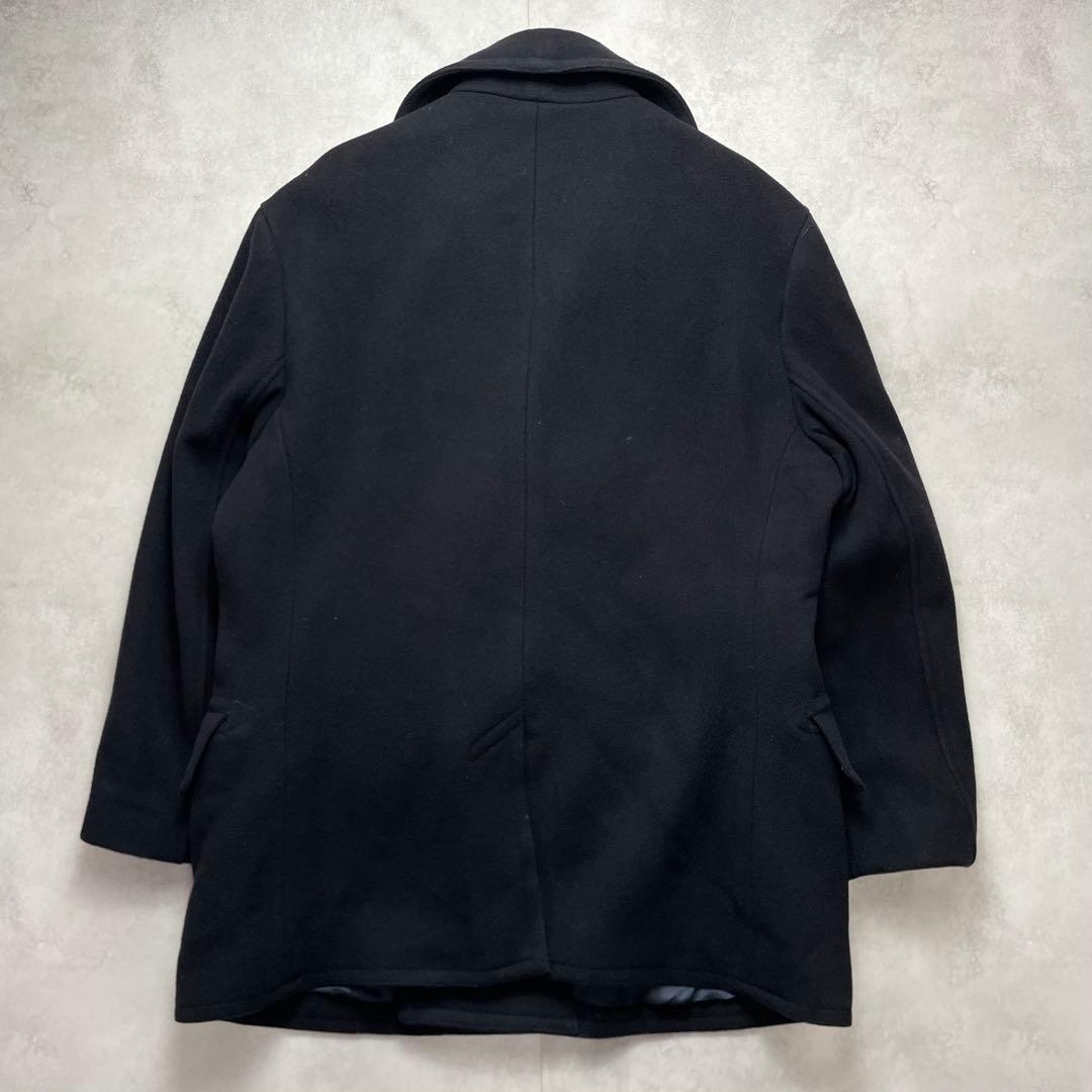 美品✨ポロラルフローレン ダブルピーコート 濃紺 ウール イカリ釦 Lサイズ
