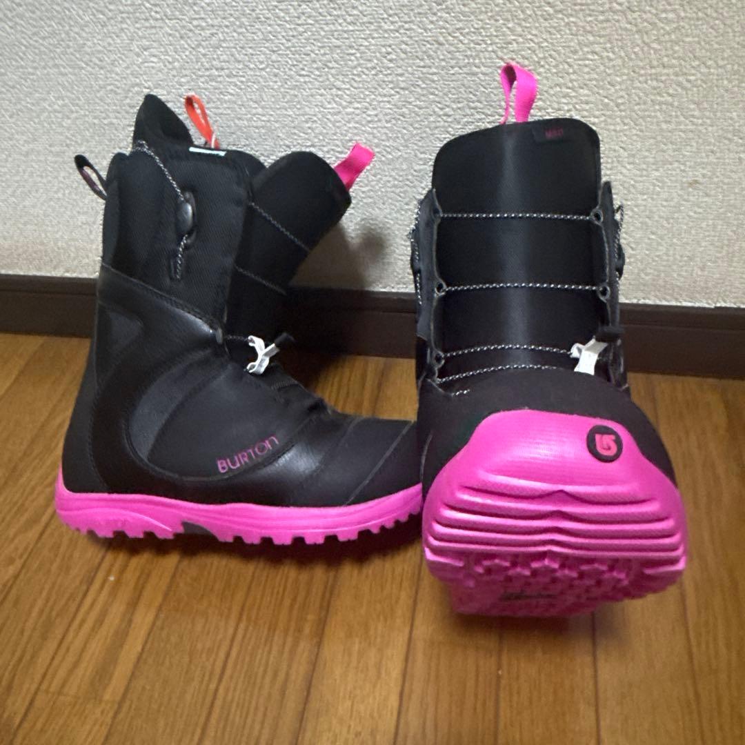 BURTON スノーボードブーツ ブラック/ピンク