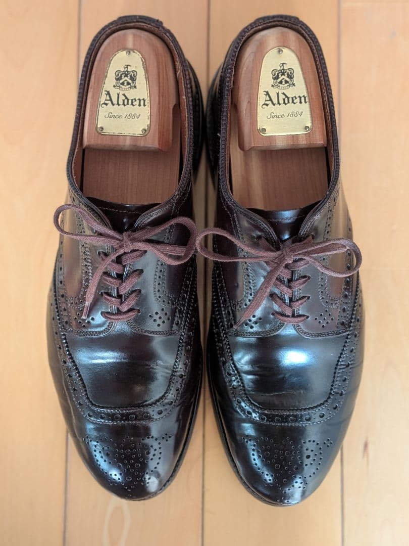 Alden オールデン コードバン 　バーガンディ 8,5E
