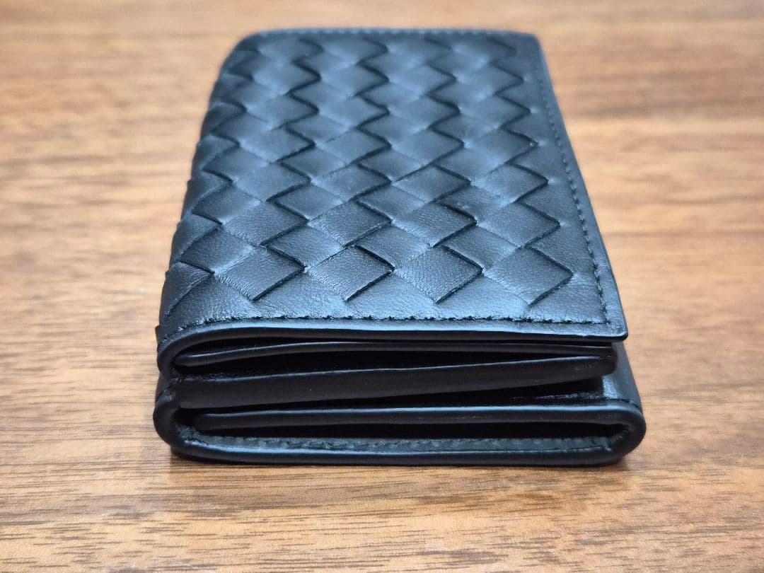 【極美品】ボッテガヴェネタ BOTTEGA VENETA 三つ折り財布 未使用品