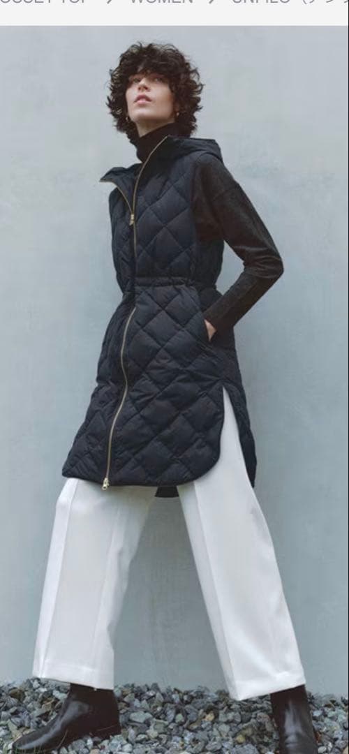 タイオン TAION LIMONTA UNFILO ダウン キルティングベスト