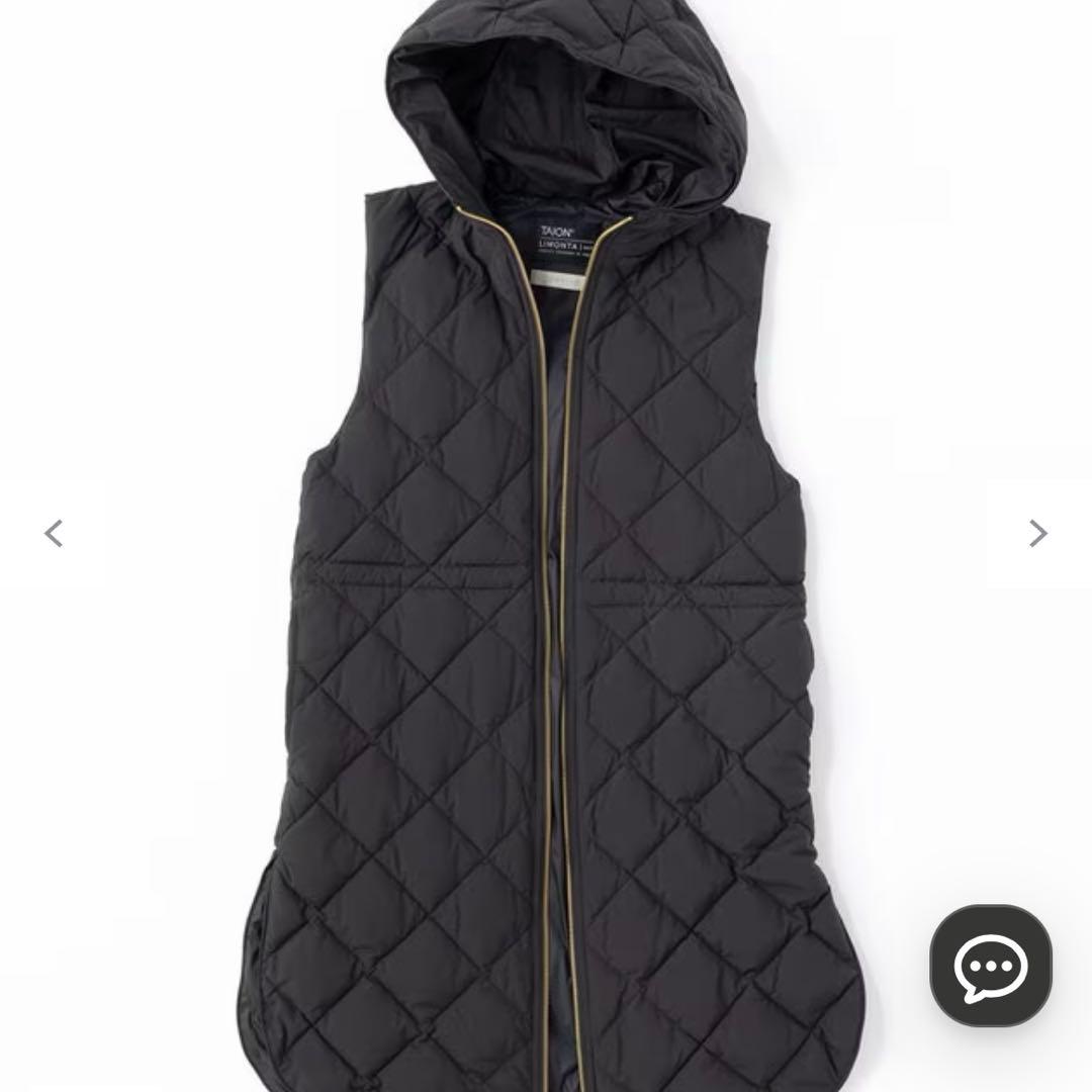 タイオン TAION LIMONTA UNFILO ダウン キルティングベスト