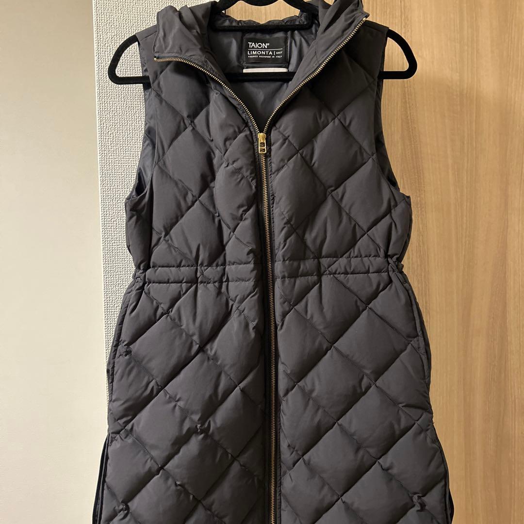 タイオン TAION LIMONTA UNFILO ダウン キルティングベスト