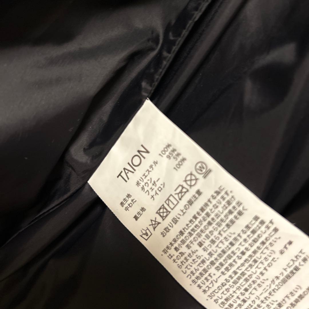 タイオン TAION LIMONTA UNFILO ダウン キルティングベスト