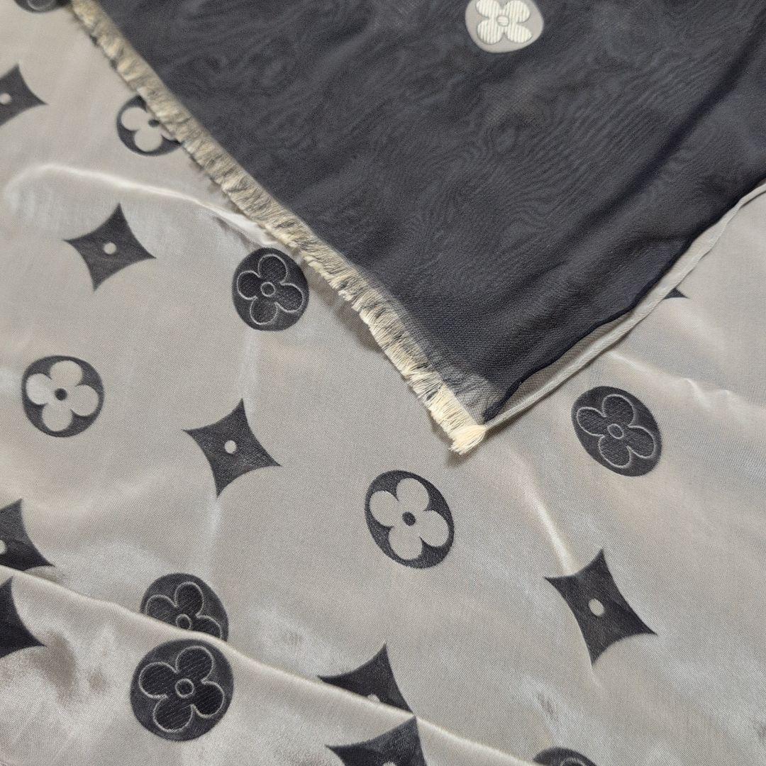 LOUIS VUITTON ストール シルク　モノグラム