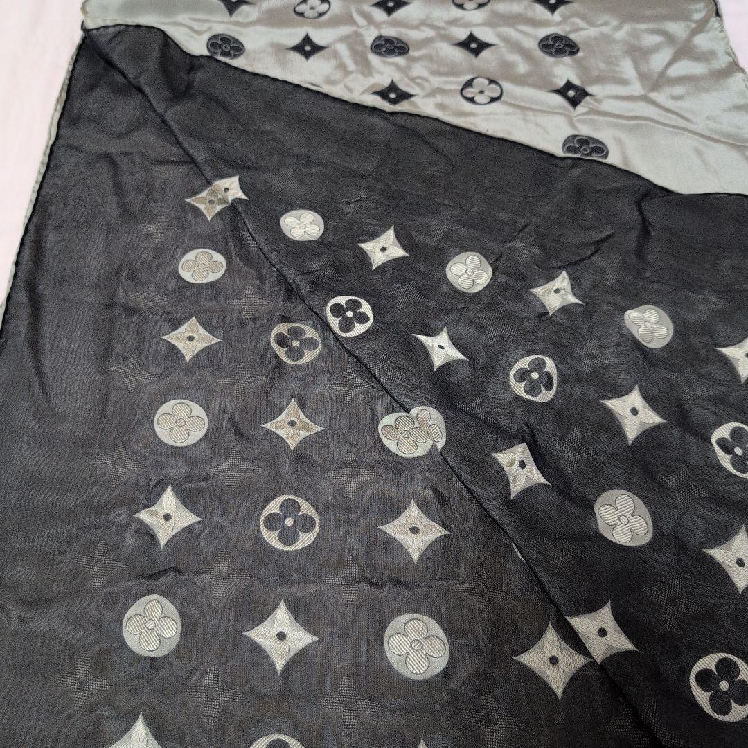 LOUIS VUITTON ストール シルク　モノグラム