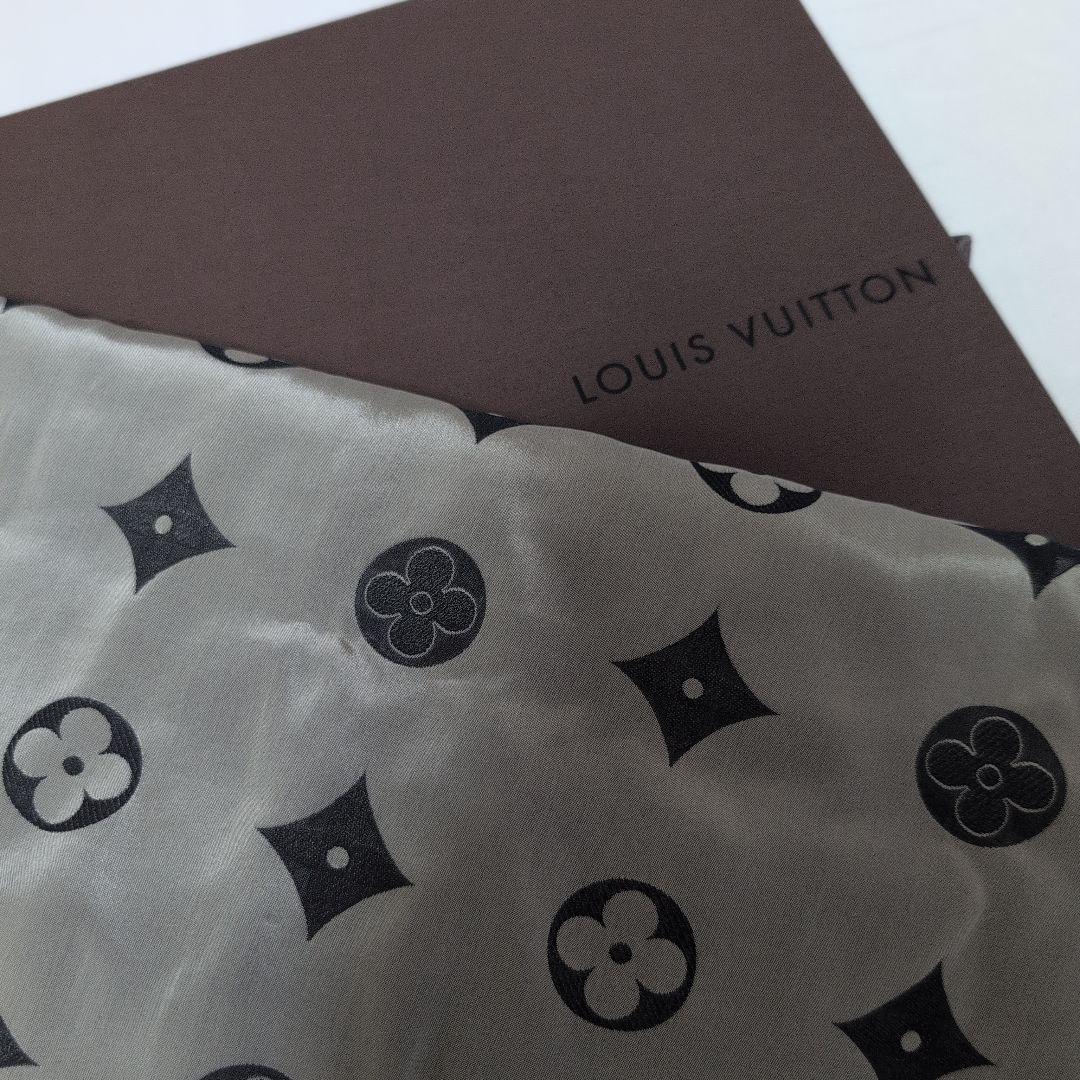 LOUIS VUITTON ストール シルク　モノグラム