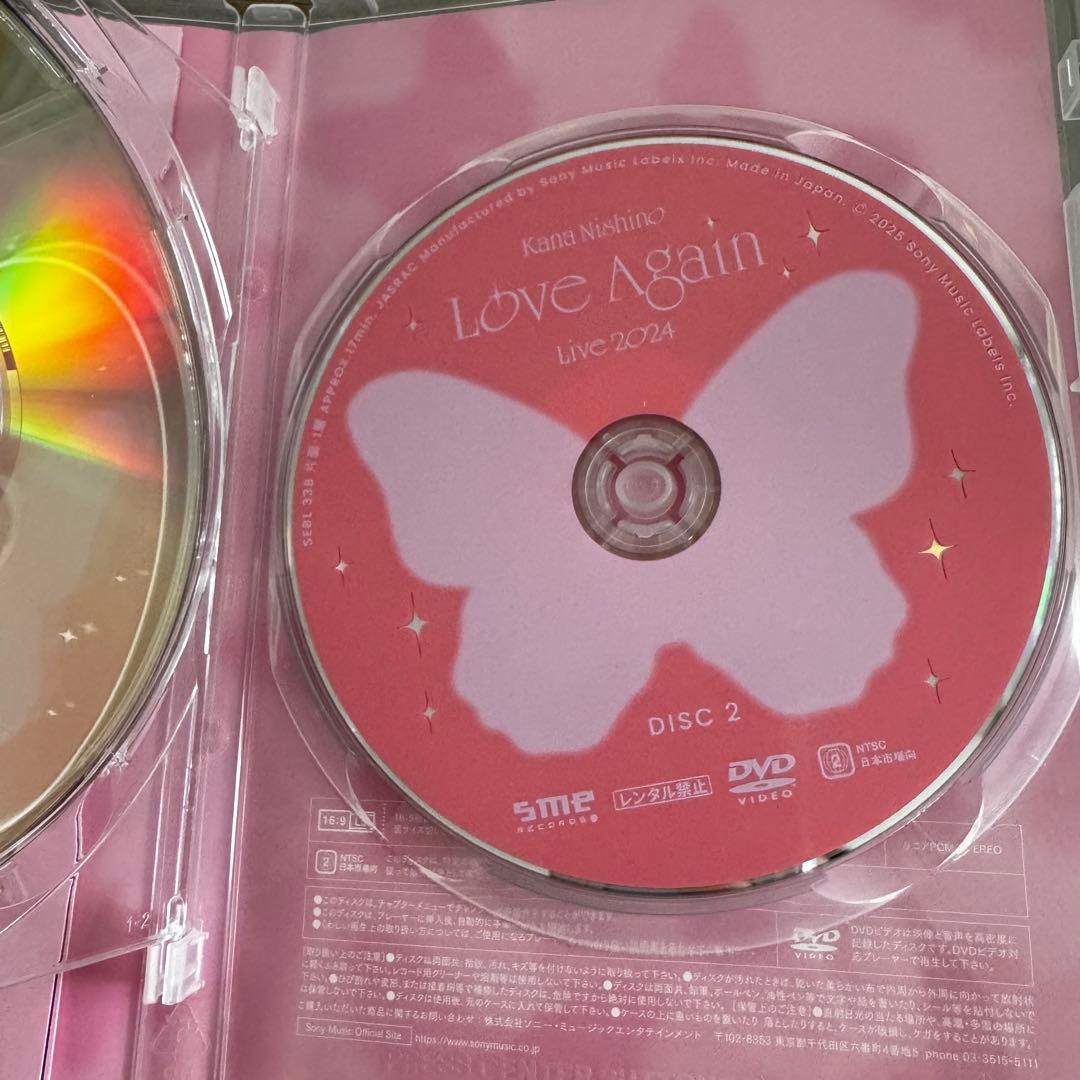 Kana Nishino Love Again Live 2024完全生産限定版
