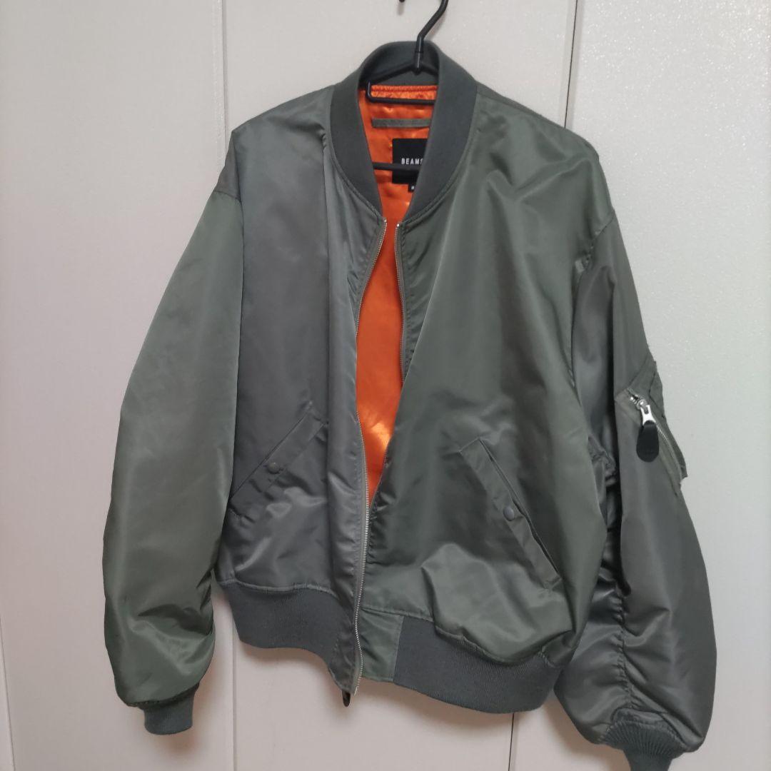 BEAMS クレイジーMA-1 フライトジャケット