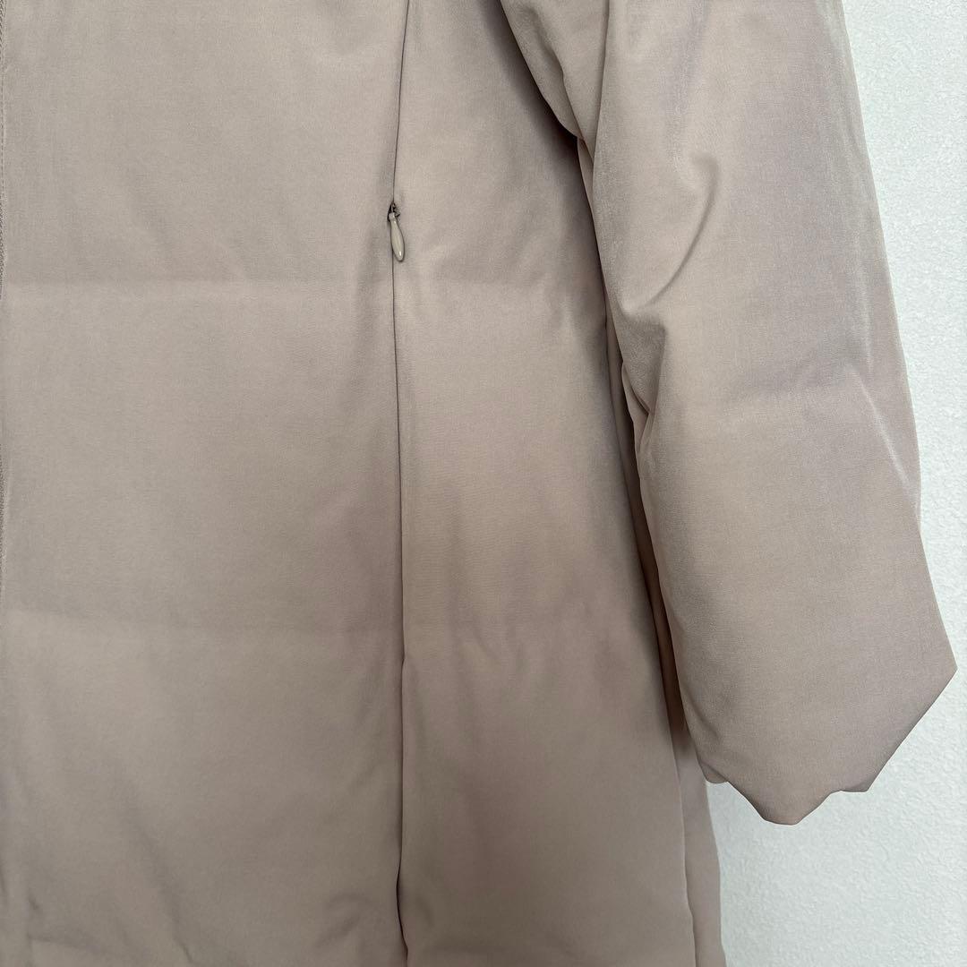 DoUDoU ドゥドゥ ファー付きダウンフェザーコート ベージュ38