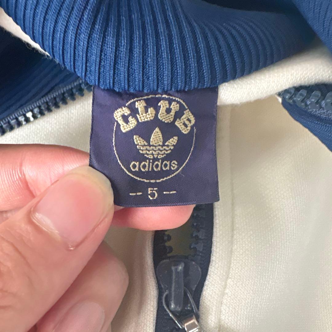 club adidas トラックジャケット 80s 5号 デサント