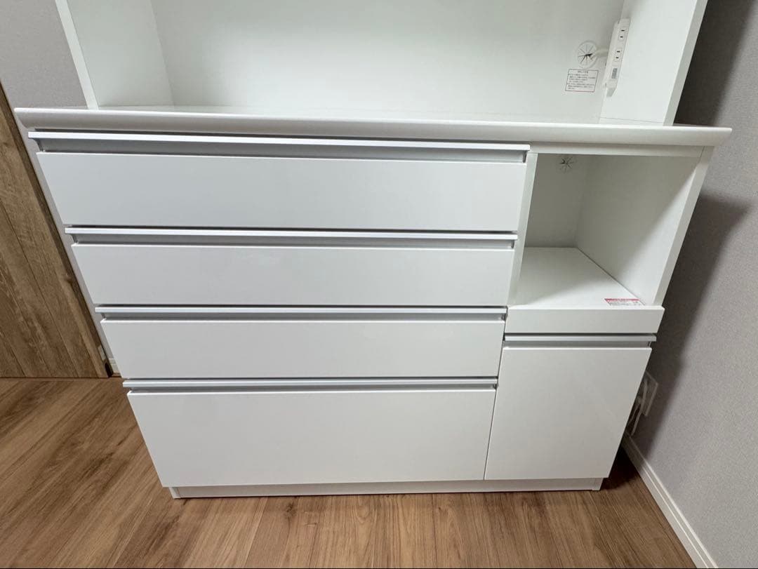 【ニトリ】【食器棚】キッチンボード レジューム 120