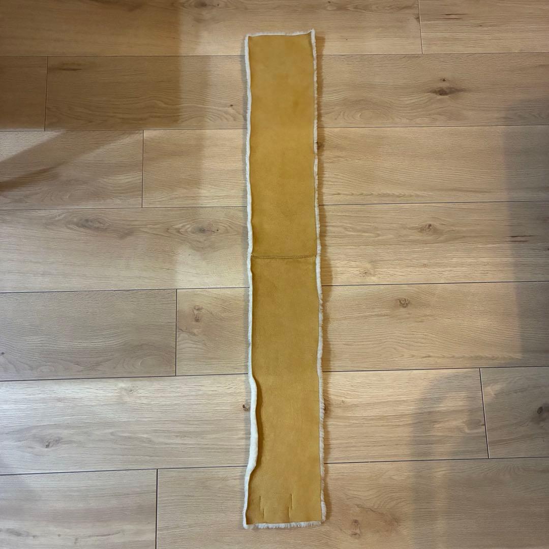 希少 ビンテージ POLO SPORT ラルフローレン　ムートンマフラー