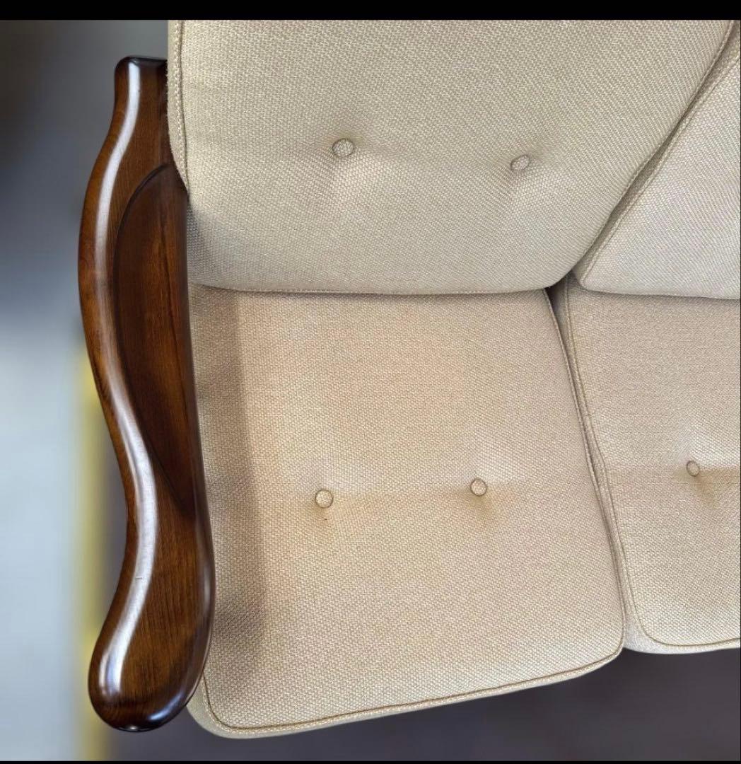 KARIMOKU60 カリモク　チェア　コロニアル　2名掛けソファ